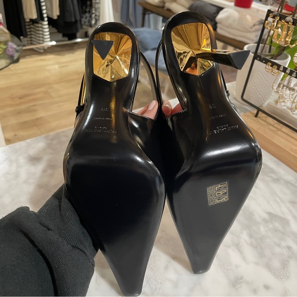 saint laurent lee slingback pumps - Picture 5 of 8